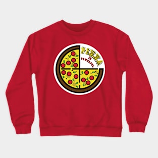 Pizza is Powerful Crewneck Sweatshirt